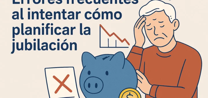 Errores frecuentes al intentar cómo planificar la jubilación