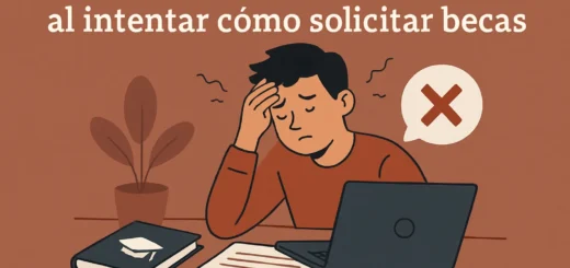 Errores frecuentes al intentar cómo solicitar becas