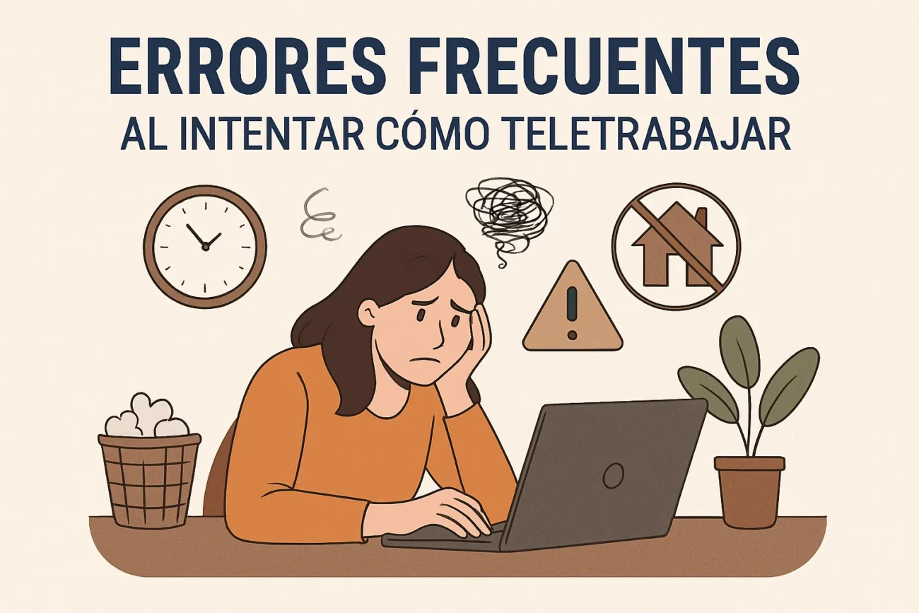 Errores-frecuentes-al-intentar-como-teletrabajar | Diario-ABC.Com Errores frecuentes al intentar cómo teletrabajar