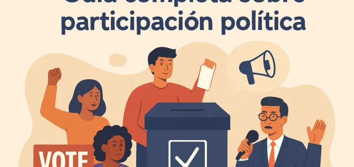 Guía completa sobre participación política