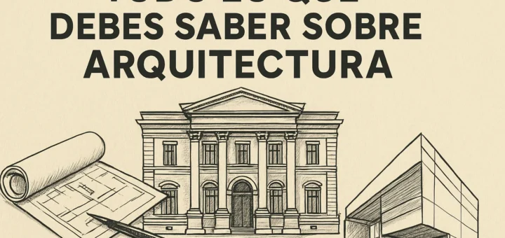Todo lo que debes saber sobre arquitectura