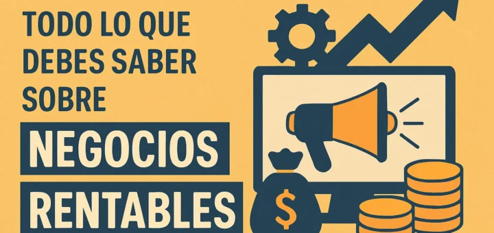 Todo lo que debes saber sobre negocios rentables