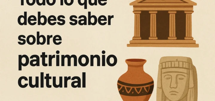 Todo lo que debes saber sobre patrimonio cultural