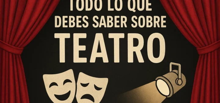Todo lo que debes saber sobre teatro