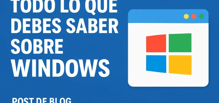 Todo lo que debes saber sobre windows